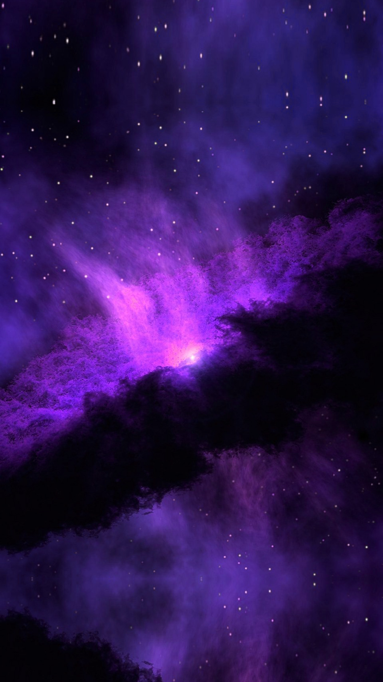 blue and purple wallpaper,sky,violet,purple,atmosphere,space