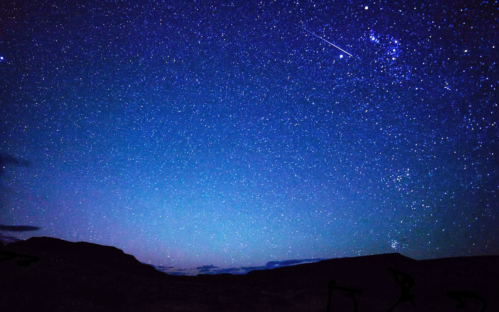 夜空の壁紙のhd,空,青い,夜,雰囲気,星