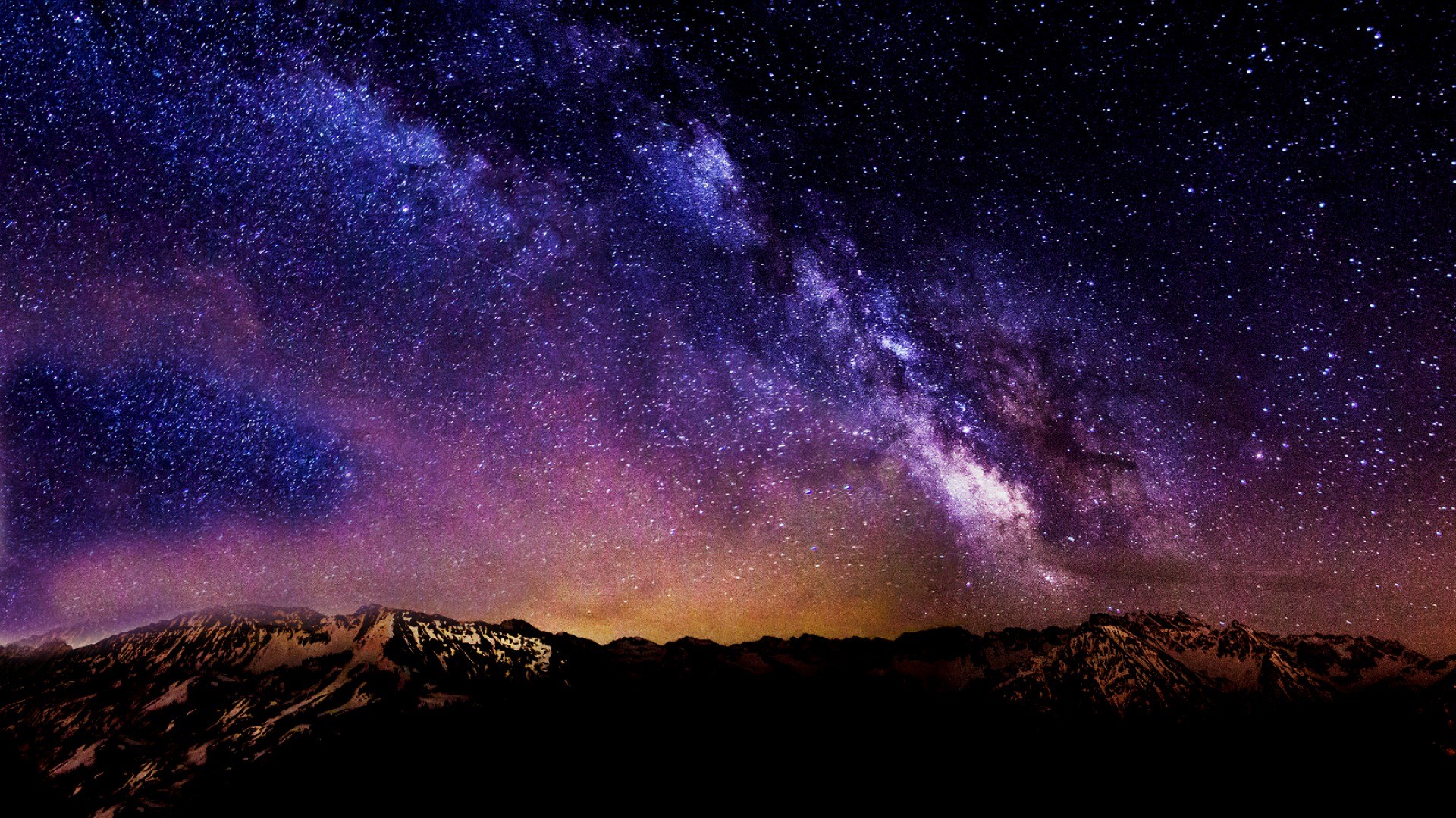 starry night wallpaper,sky,nature,purple,atmosphere,atmospheric phenomenon
