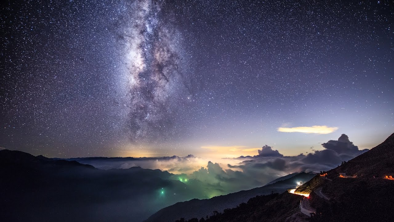 星のライブ壁紙,空,雲,雰囲気,夜,天体