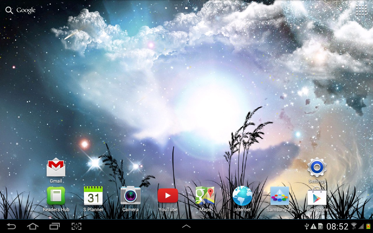 stars live wallpaper,sky,screenshot,graphic design,space,fictional character