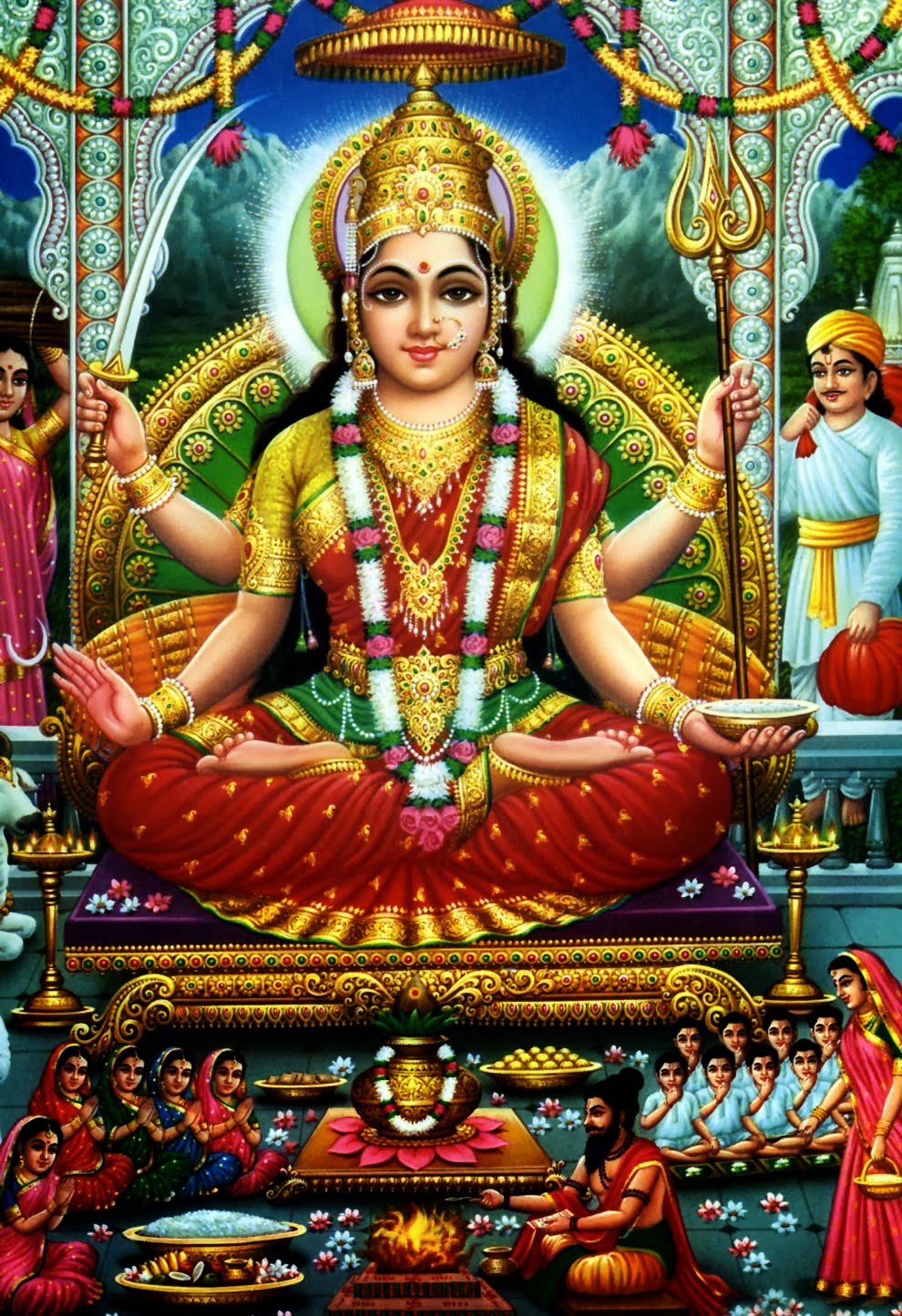 goddess lakshmi wallpapers,hindu temple,temple,place of worship,guru,veena