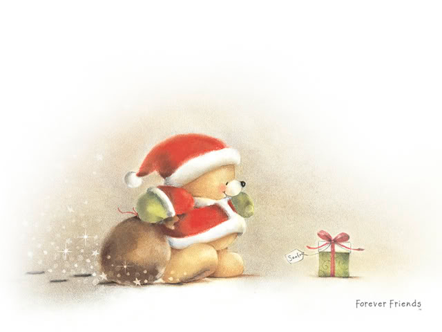 freunde für immer wallpaper,weihnachtsmann,figur,erfundener charakter,weihnachten,illustration