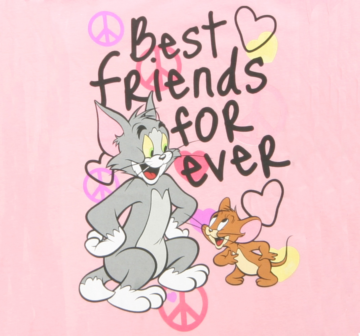 friends forever wallpaper,text,pink,cartoon,font,illustration