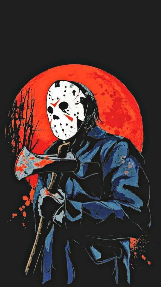 jason wallpaper,illustration,art,fictional character,painting,modern art