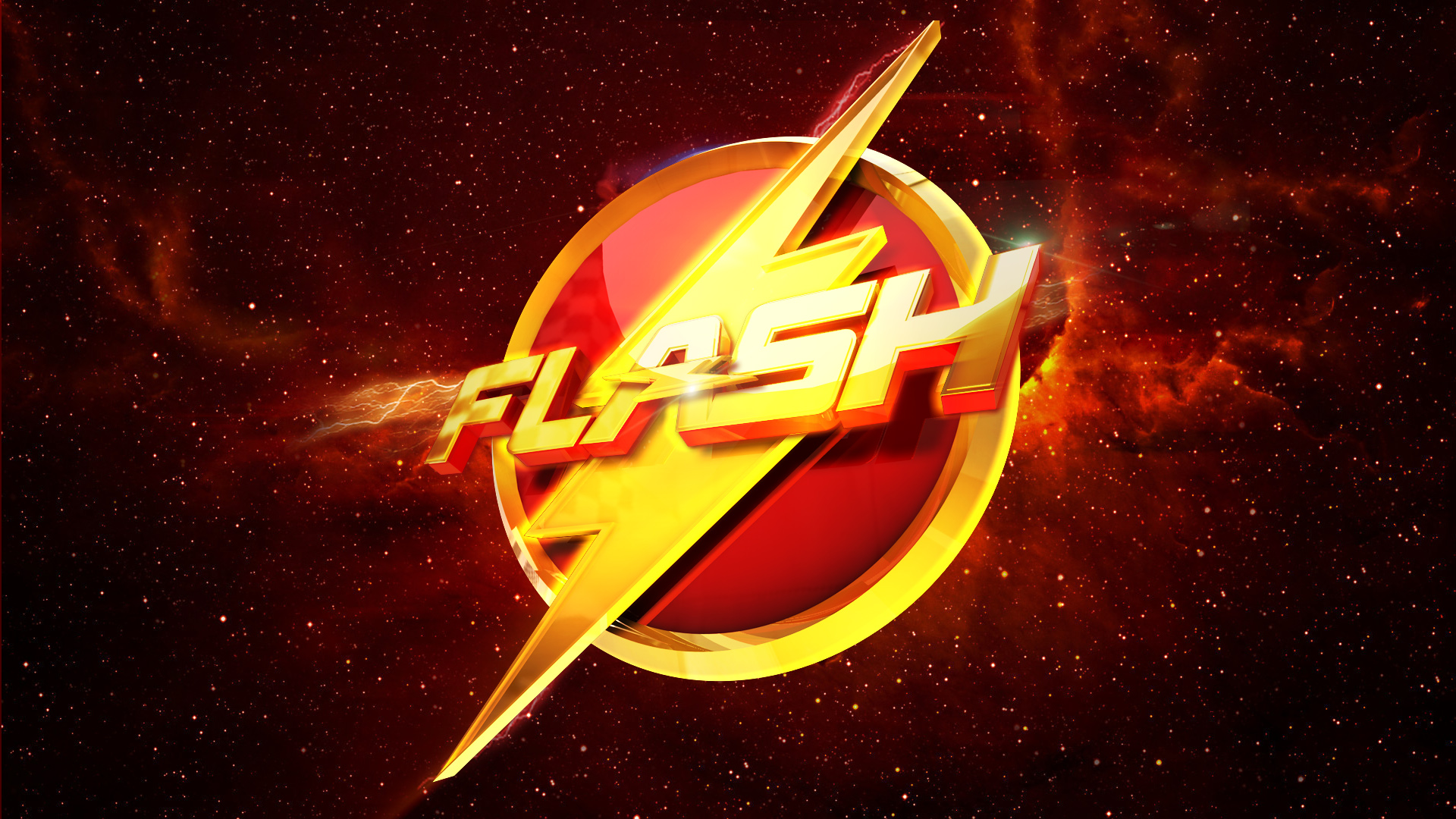 the flash live wallpaper,font,flash,space,graphics,logo