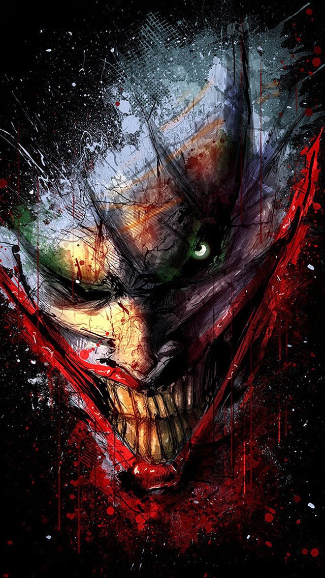 joker wallpaper iphone,erfundener charakter,illustration,dunkelheit,dämon,kunst