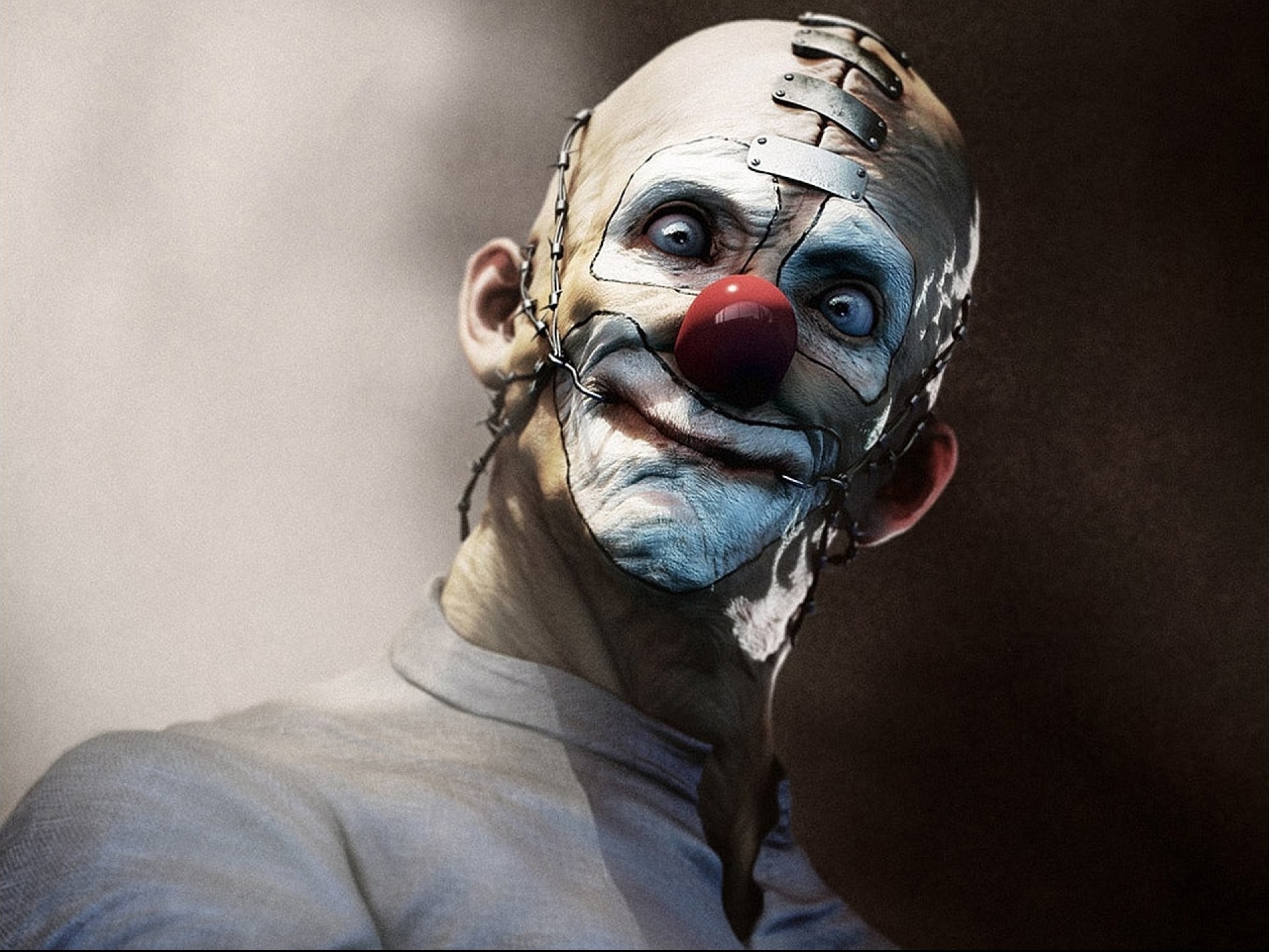 it clown wallpaper,face,clown,nose,performing arts,head