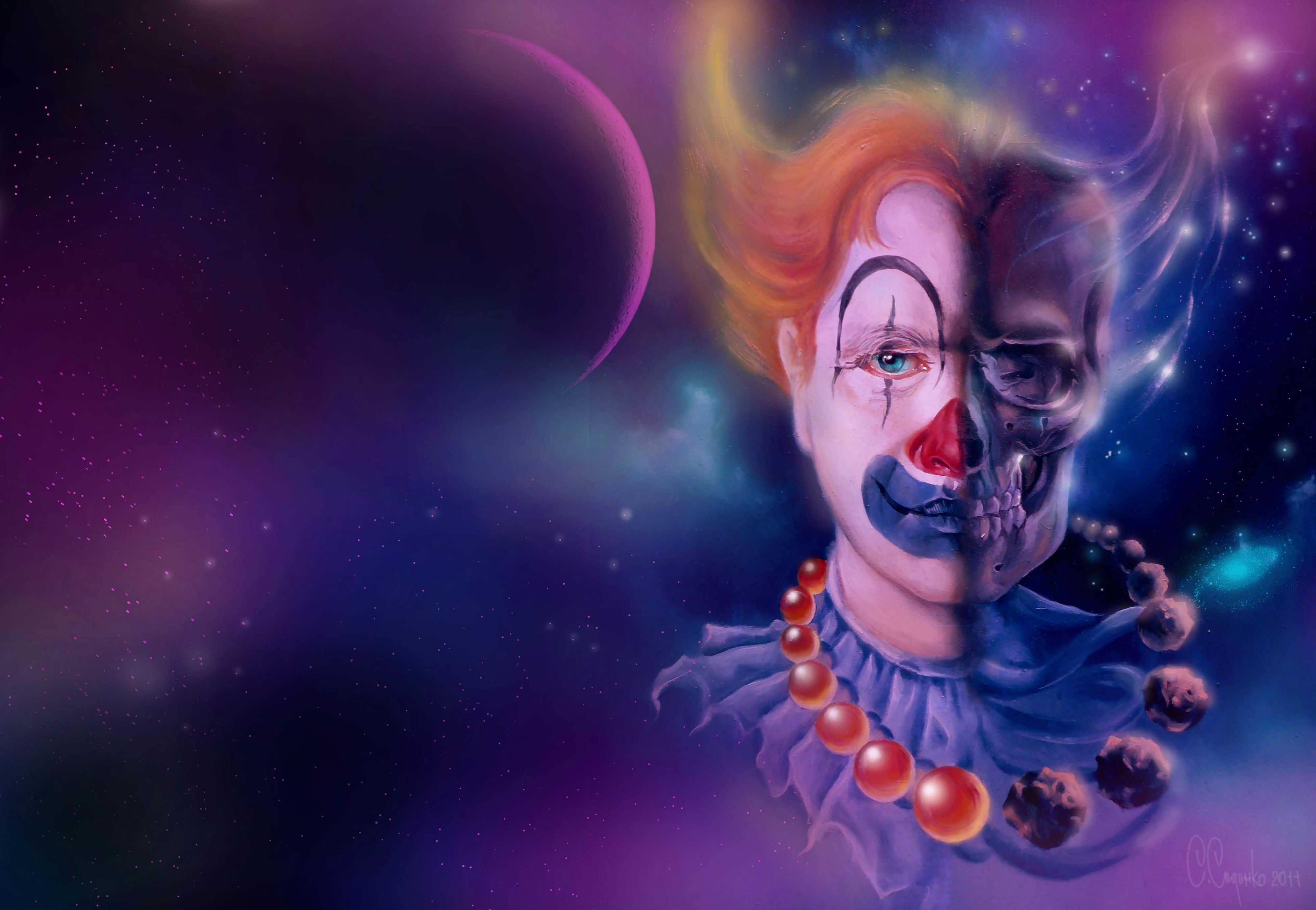 it clown wallpaper,illustration,cartoon,cg artwork,art,fun