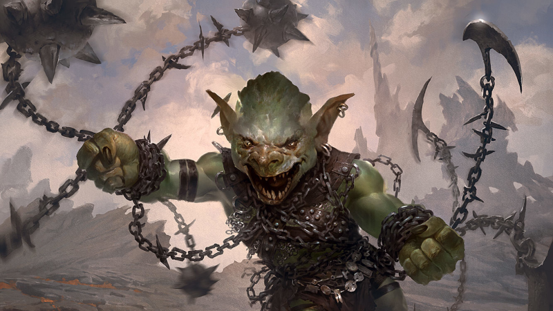 goblin wallpaper,demon,cg artwork,pc game,action adventure game,fictional character