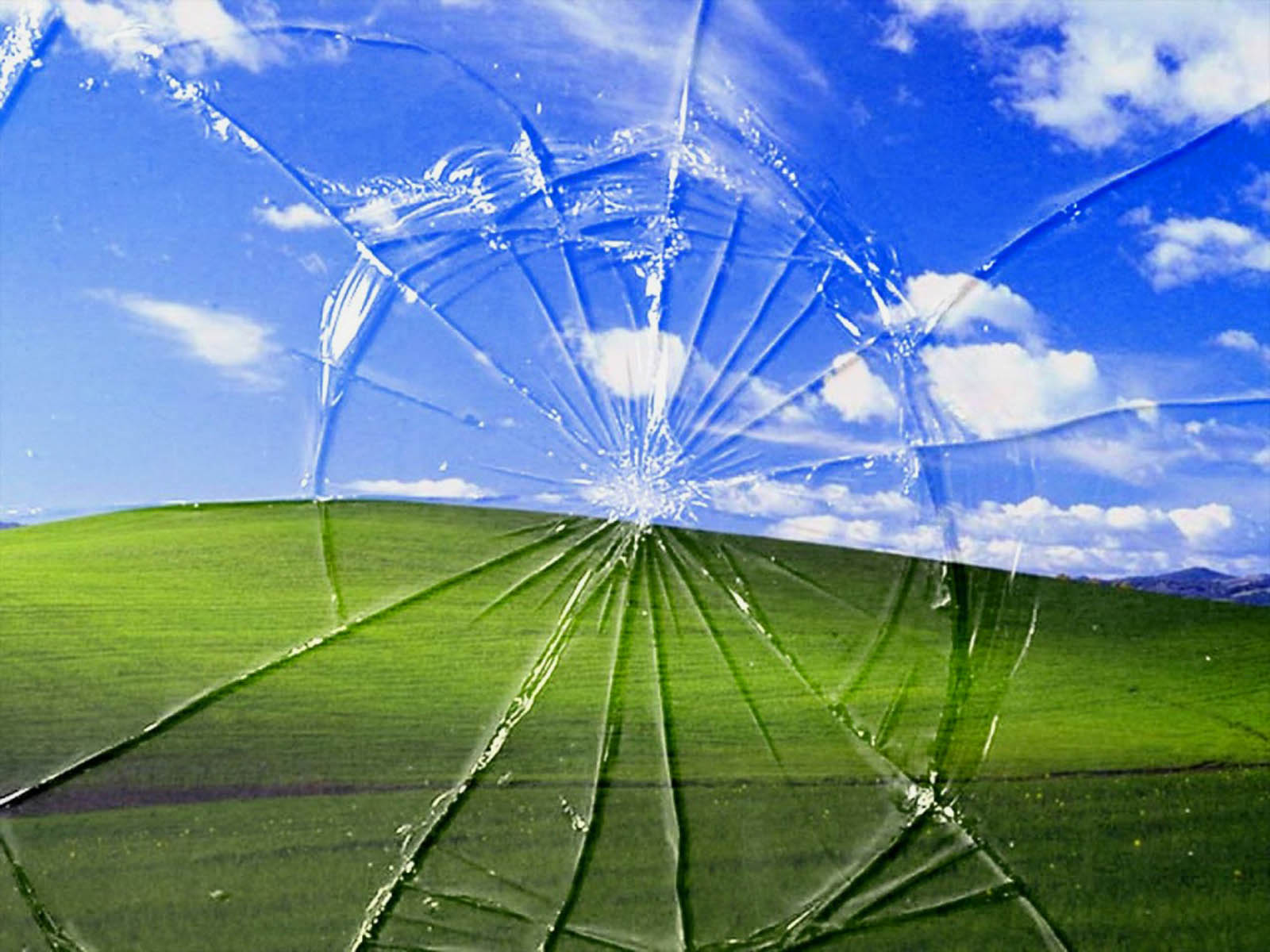 glass wallpaper,sky,water,green,blue,grassland