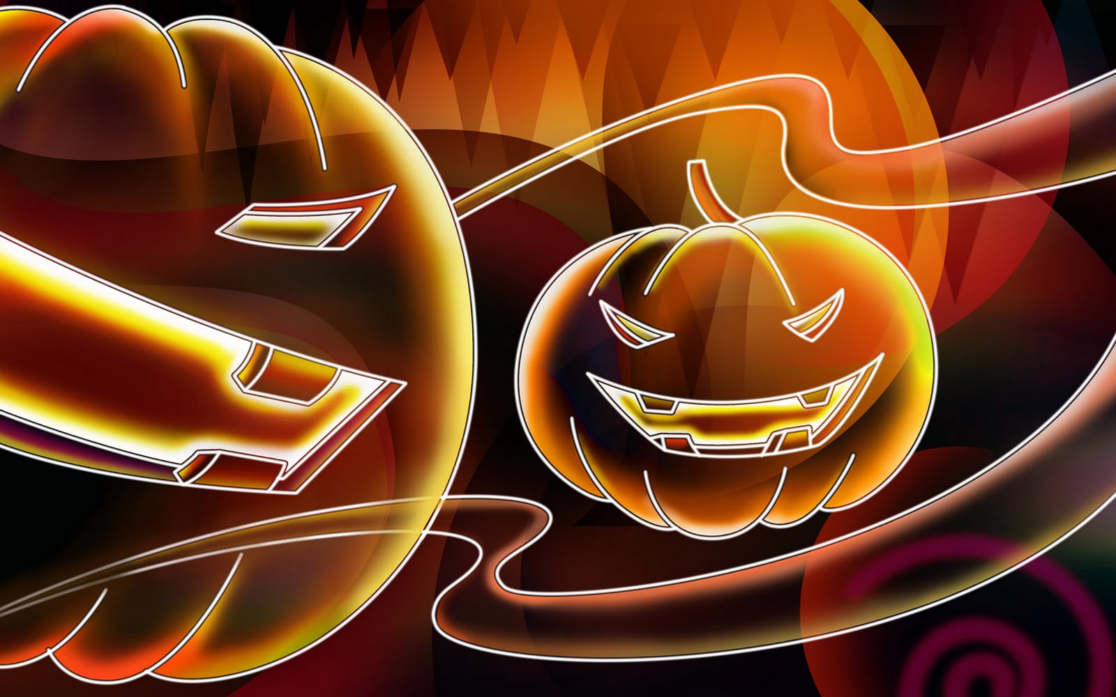 cute halloween wallpaper,orange,graphics,graphic design,illustration,art