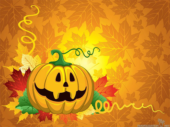 süße halloween tapete,calabaza,kürbis,gelb,jack o laterne,orange