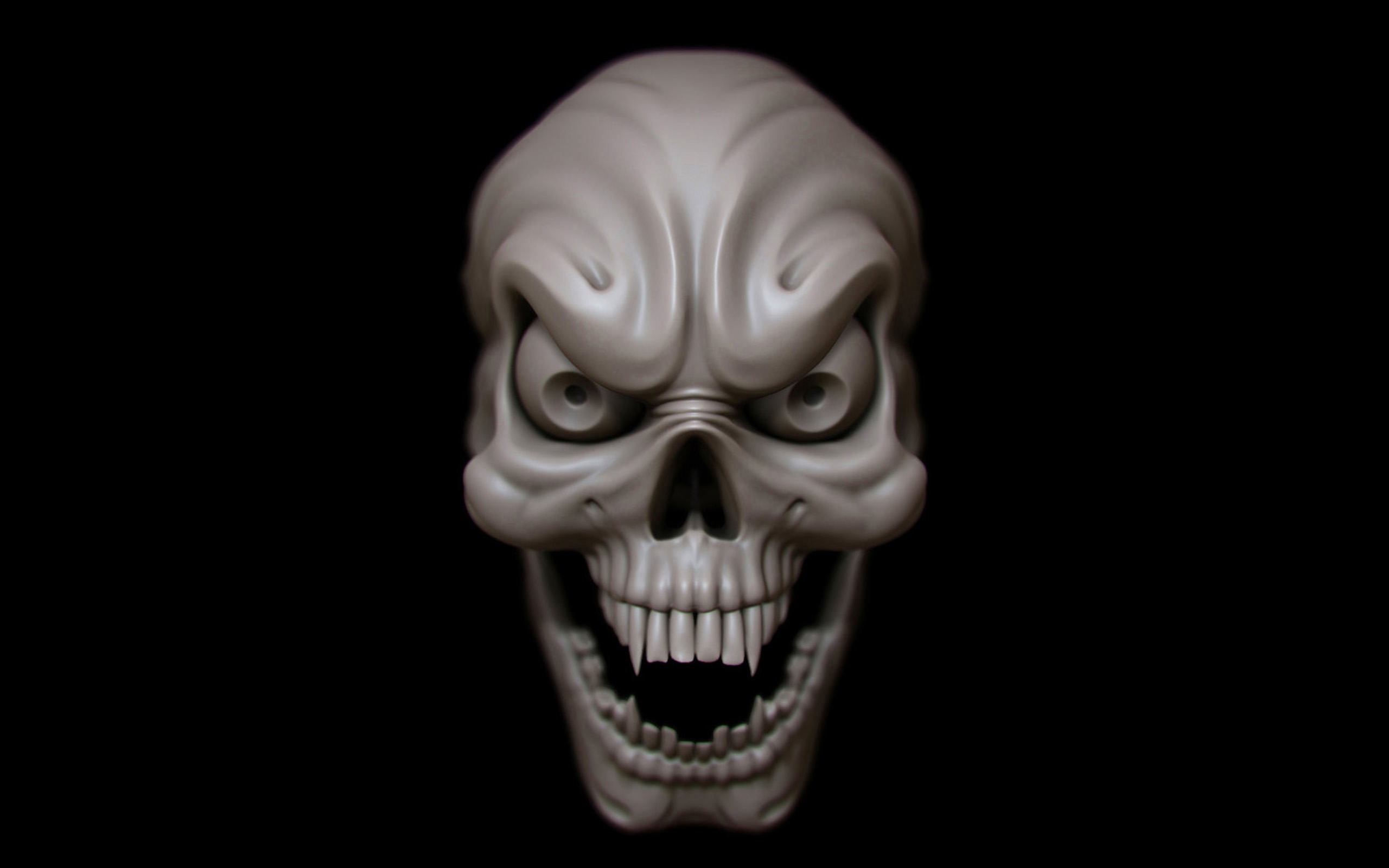 carta da parati horror 3d,viso,testa,cranio,osso,mascella