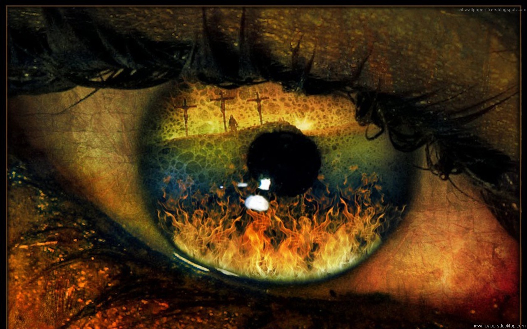 carta da parati horror 3d,iris,occhio,avvicinamento,finzione,corpo umano