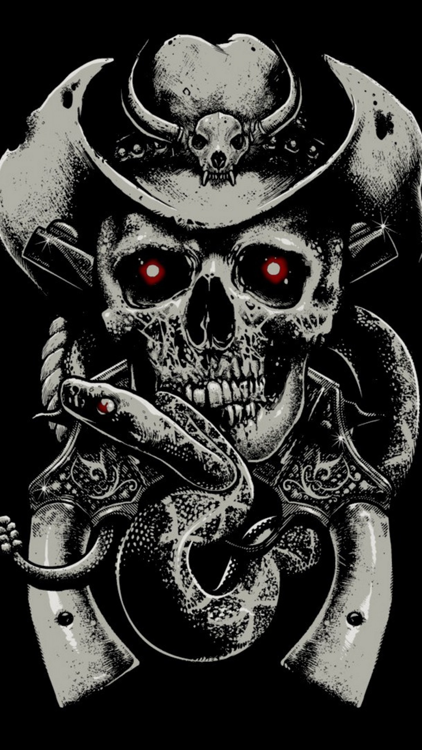 black skull wallpaper,skull,bone,t shirt,illustration,tattoo