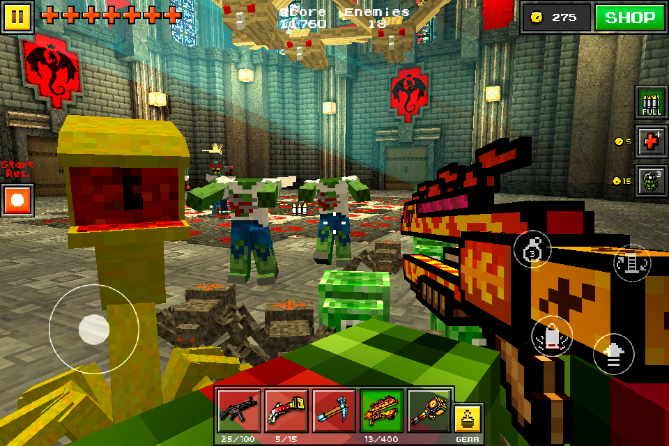 pixel gun 3d wallpaper,pc game,action adventure game,games,shooter game,screenshot