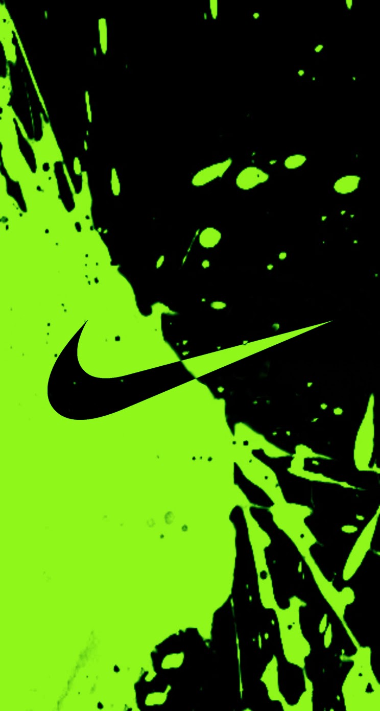 nike wallpaper hd,grün,grafikdesign,schriftart,illustration,blatt