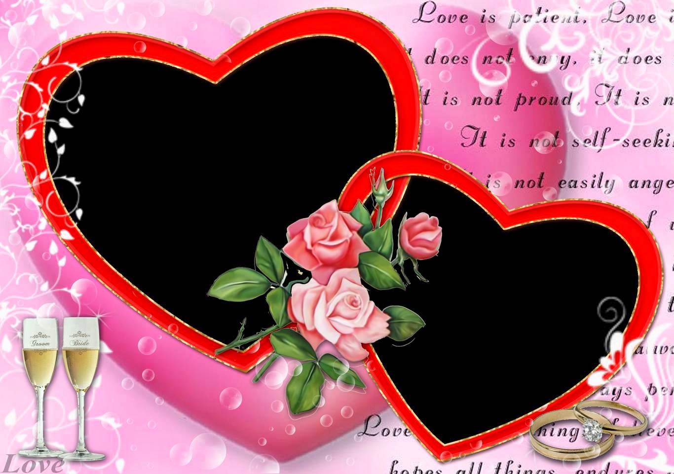 liebe wallpaper kostenloser download,herz,liebe,valentinstag,rosa,text