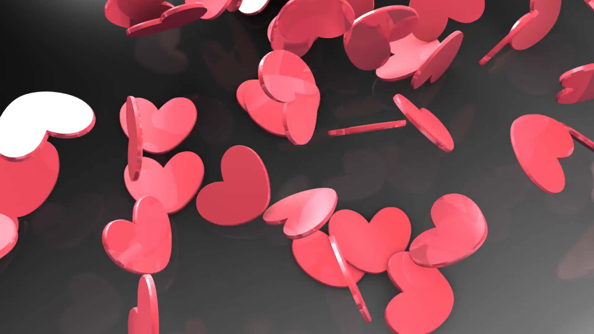 愛のアニメーションの壁紙,心臓,ピンク,赤,バレンタイン・デー,花弁