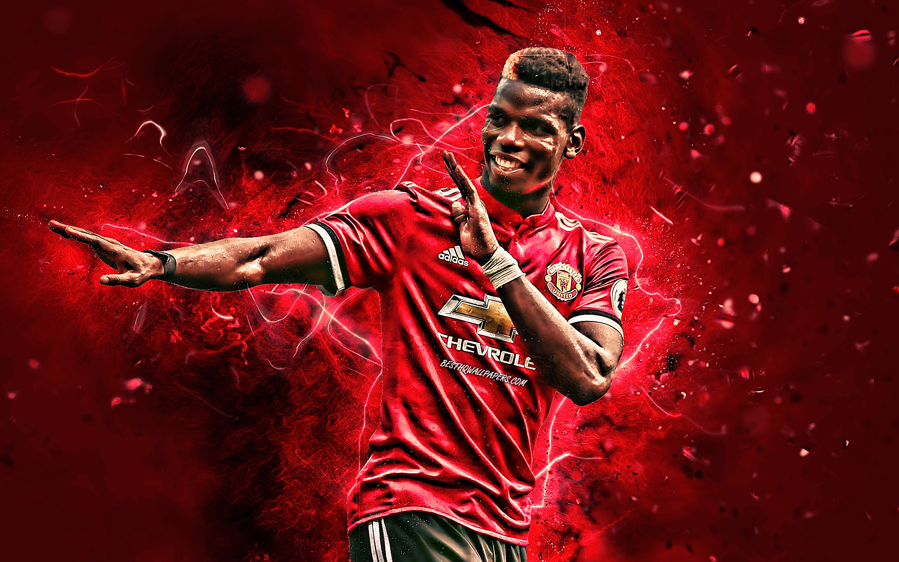 paul pogba wallpaper,red,football player,maroon,font,music artist