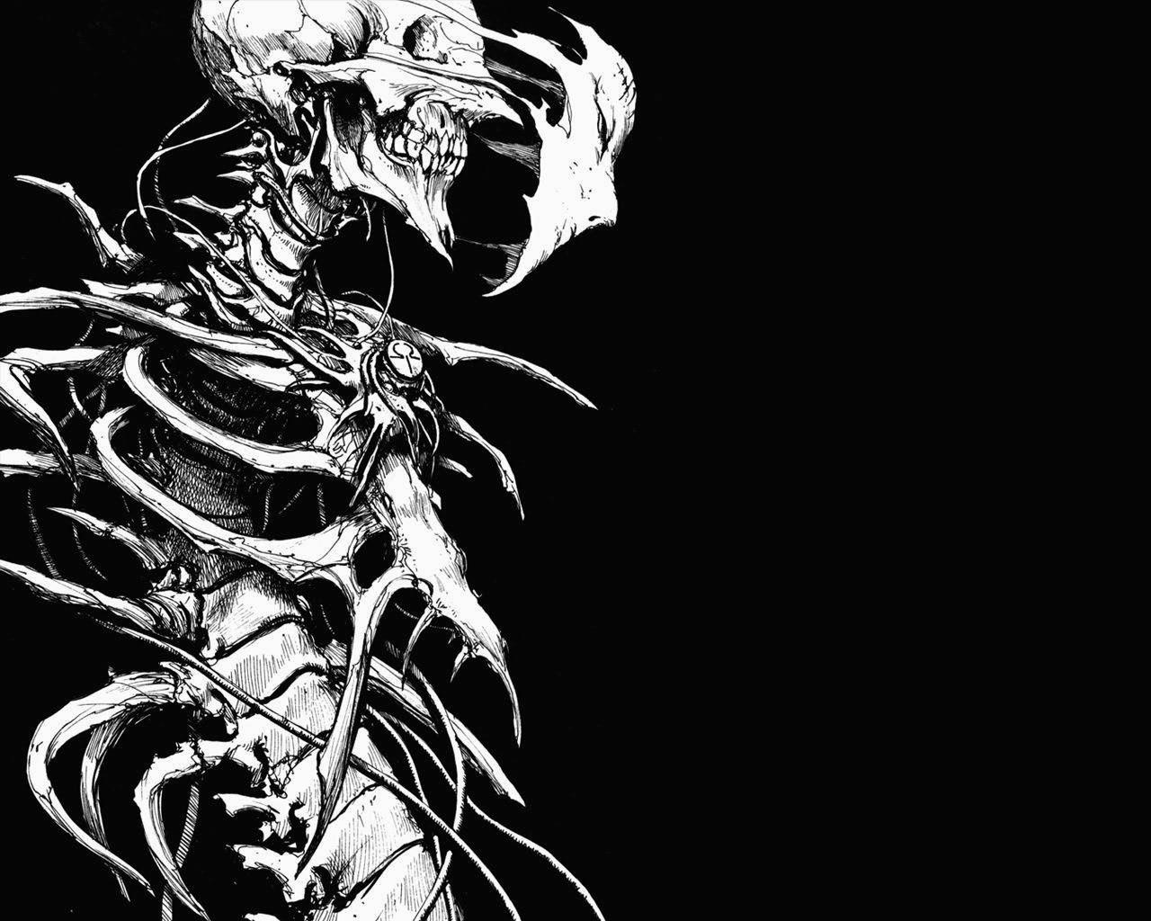 skeleton wallpaper,fictional character,illustration,supervillain,superhero,cg artwork