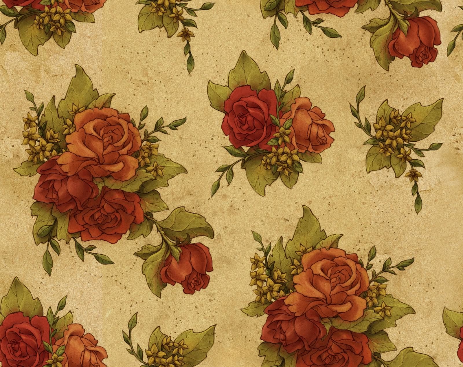 vintage flower wallpaper,garden roses,floral design,flower,rose,botany