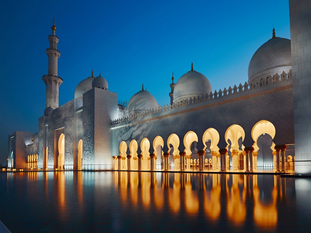 mosque wallpaper,landmark,mosque,reflection,holy places,building