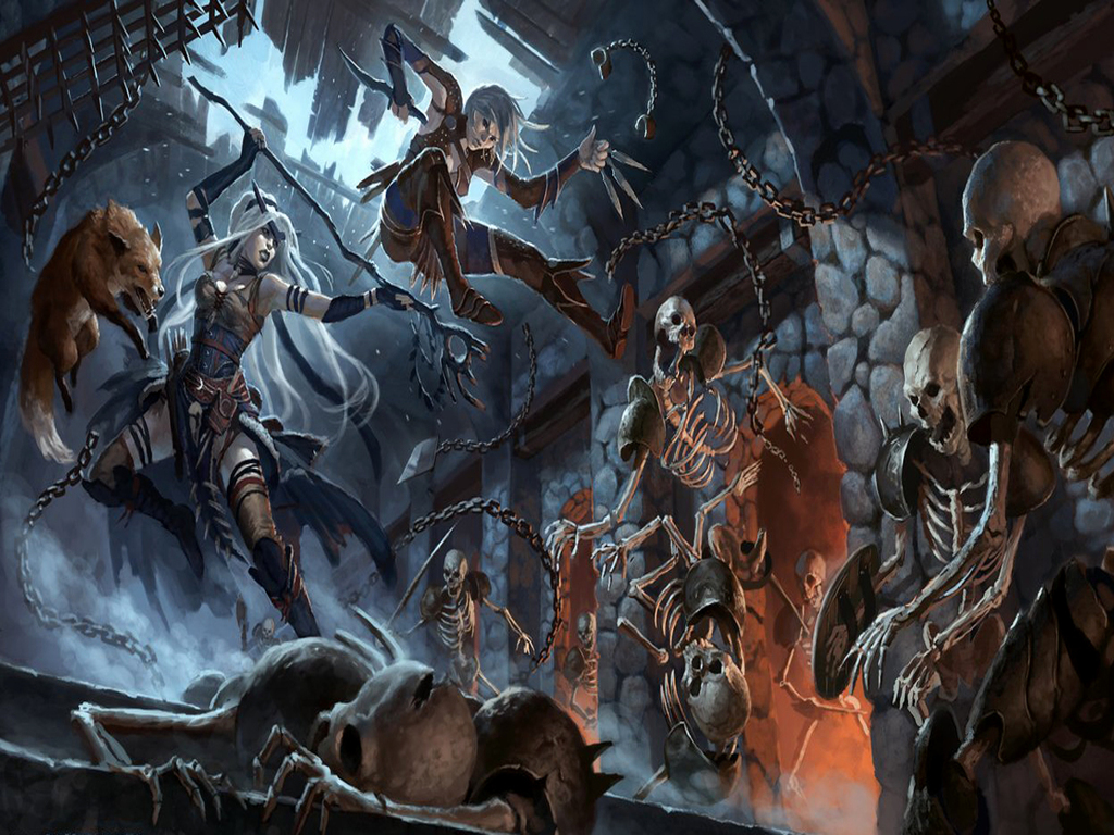 dungeons and dragons wallpaper,action adventure game,cg artwork,adventure game,art,pc game