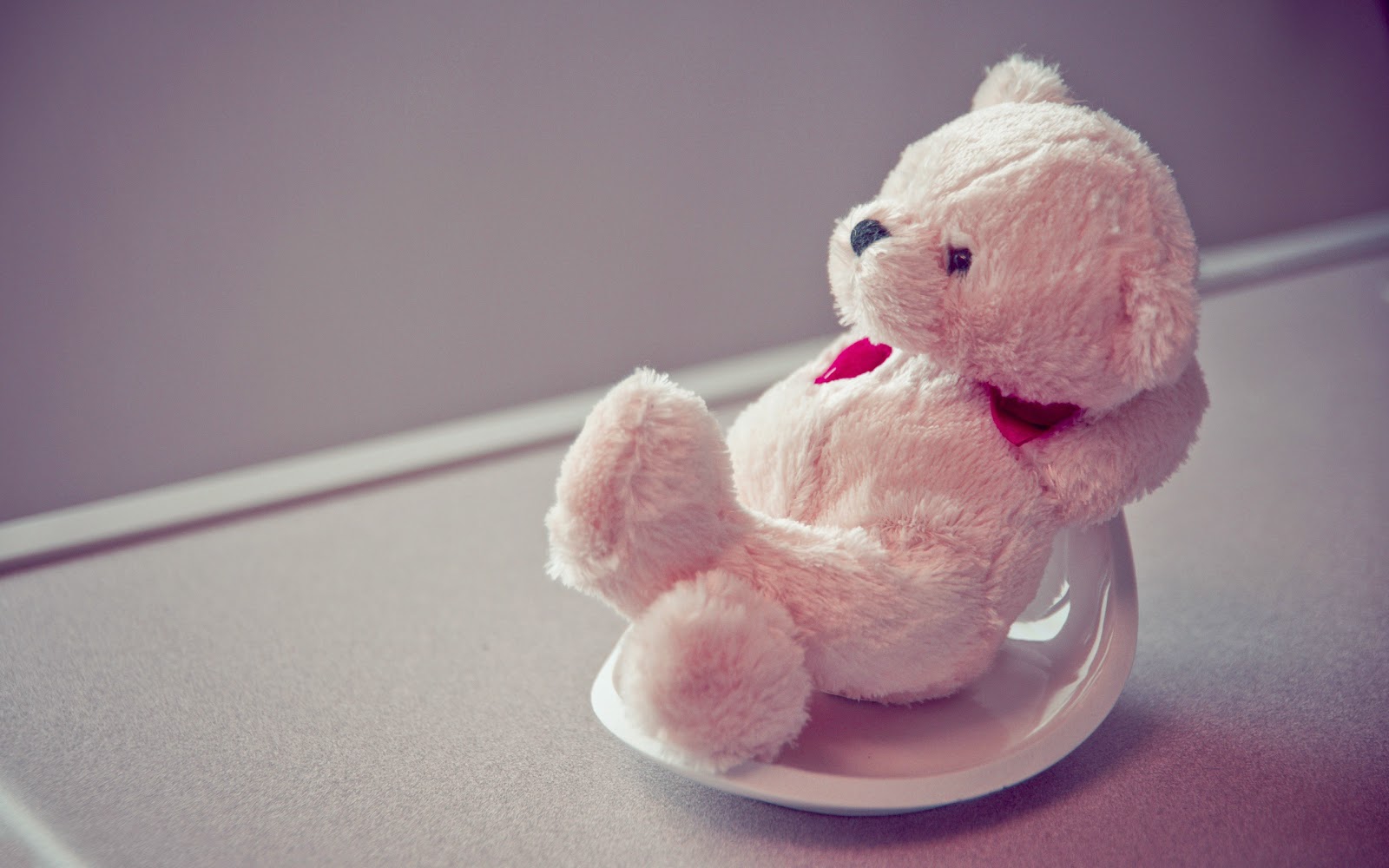 cute desktop wallpaper,pink,teddy bear,stuffed toy,toy,plush
