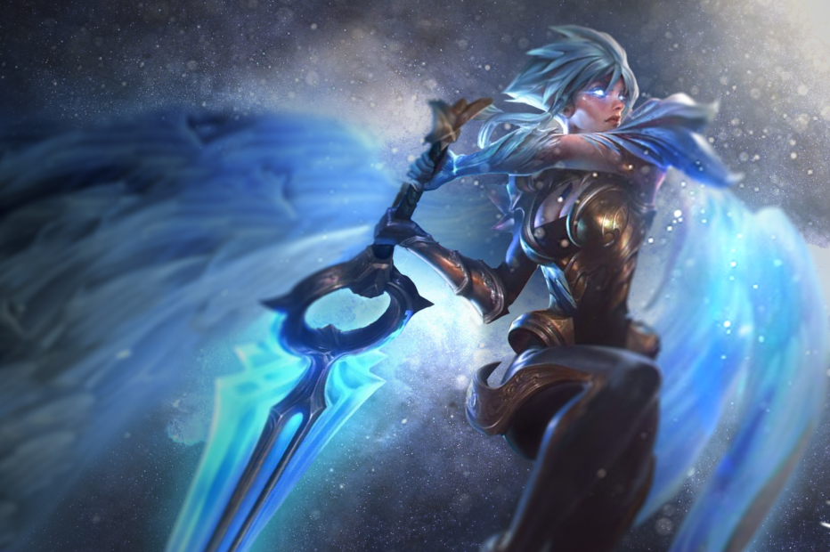 riven wallpaper,cg artwork,illustration,fictional character,space,action figure