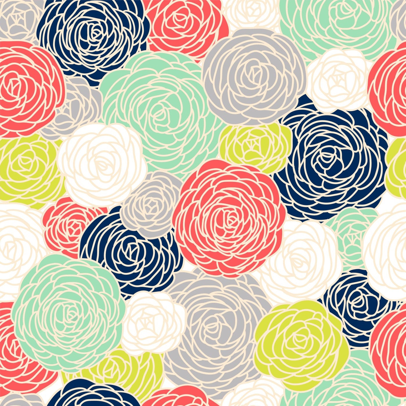 현대 꽃 무늬 벽지,무늬,원,선,디자인,포장지