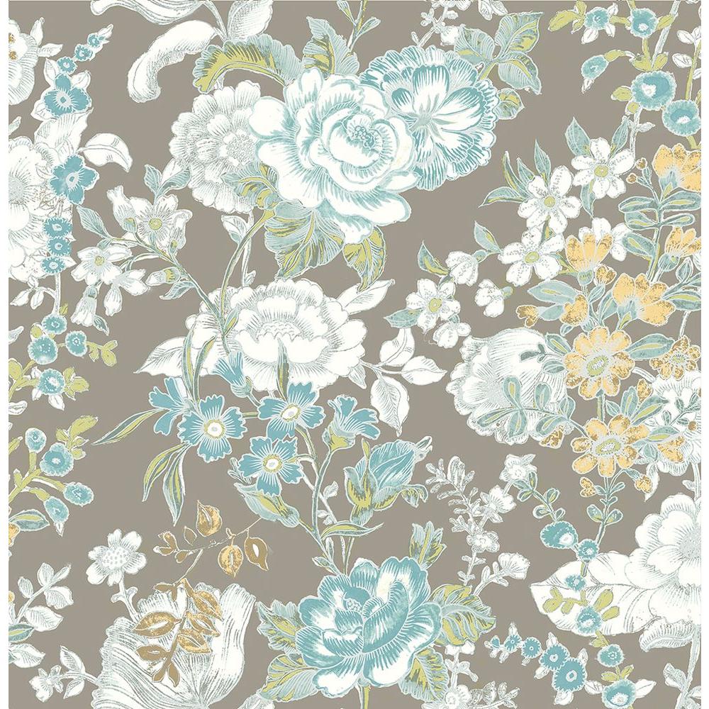 papel tapiz floral moderno,agua,modelo,verde azulado,diseño floral,papel de regalo
