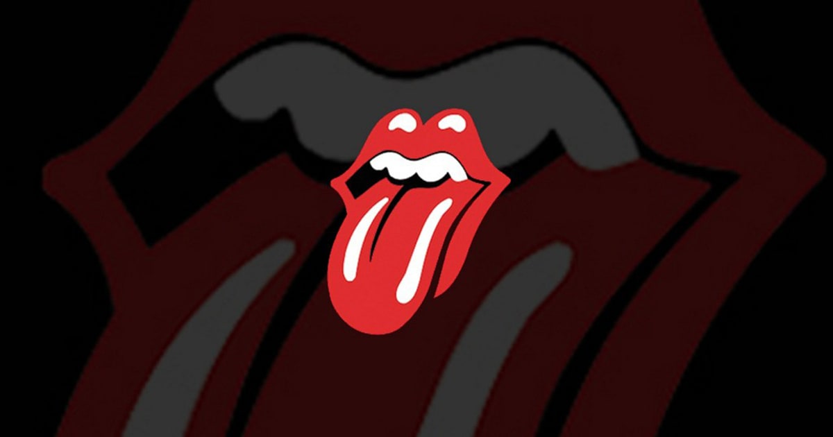 carta da parati rolling stones,rosso,cartone animato,dente,bocca,labbro