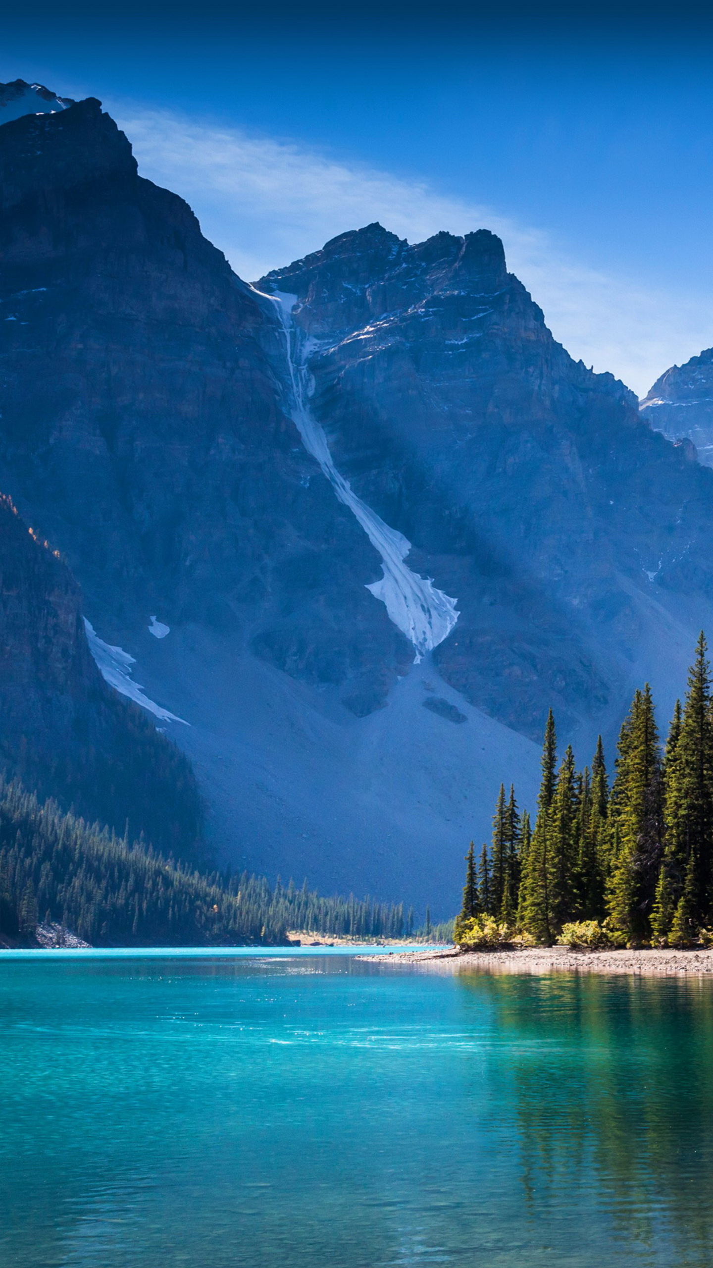 fondo de pantalla de borde,paisaje natural,naturaleza,montaña,cuerpo de agua,cielo