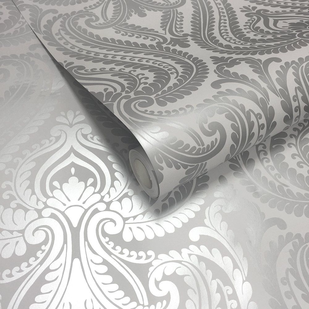 grey and silver wallpaper,white,pattern,silver,visual arts,motif