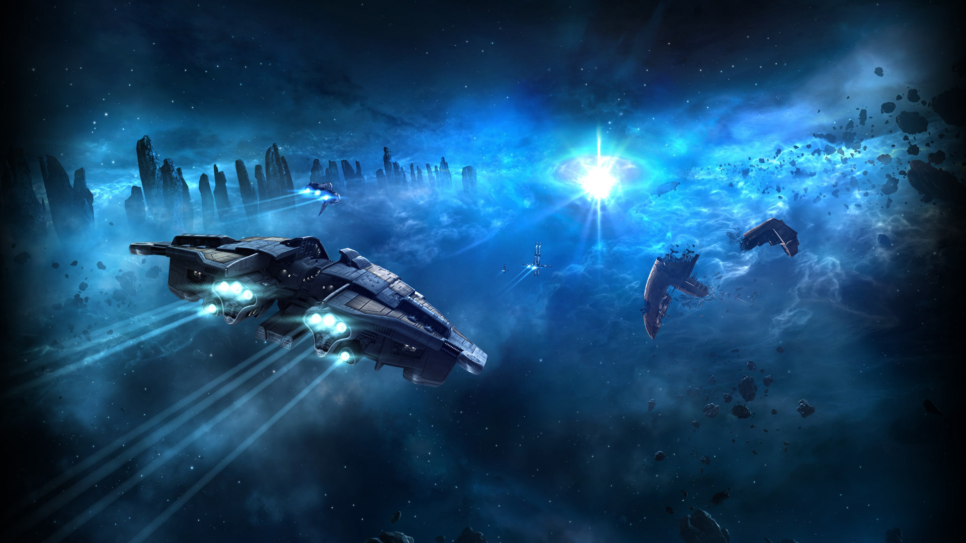 eve online wallpaper,strategy video game,action adventure game,space,outer space,spacecraft