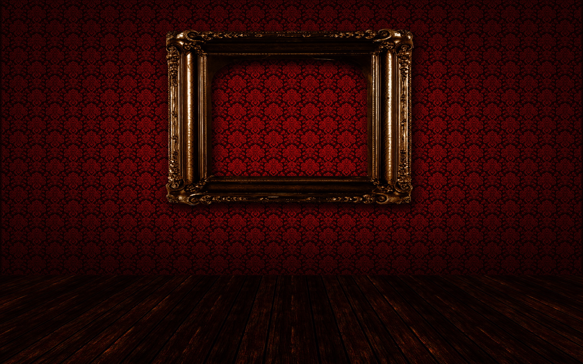 frame wallpaper,red,wood,darkness,floor,rectangle
