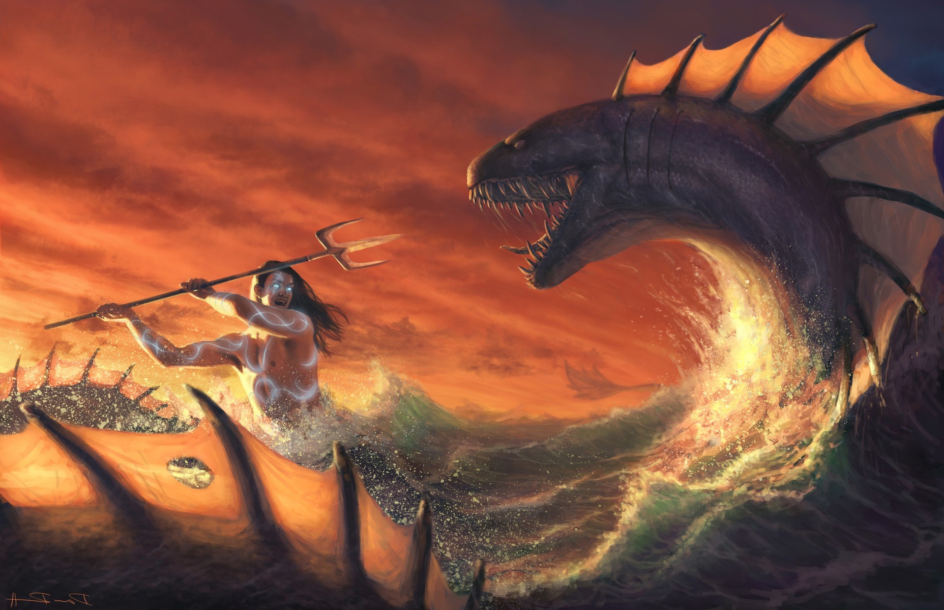 artwork wallpaper,dragon,cg artwork,fictional character,mythical creature,extinction