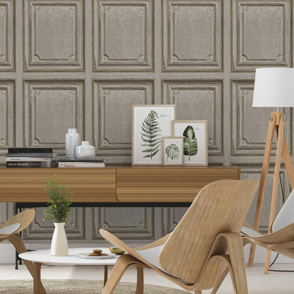 wood panel effect wallpaper,furniture,room,wallpaper,interior design,wall