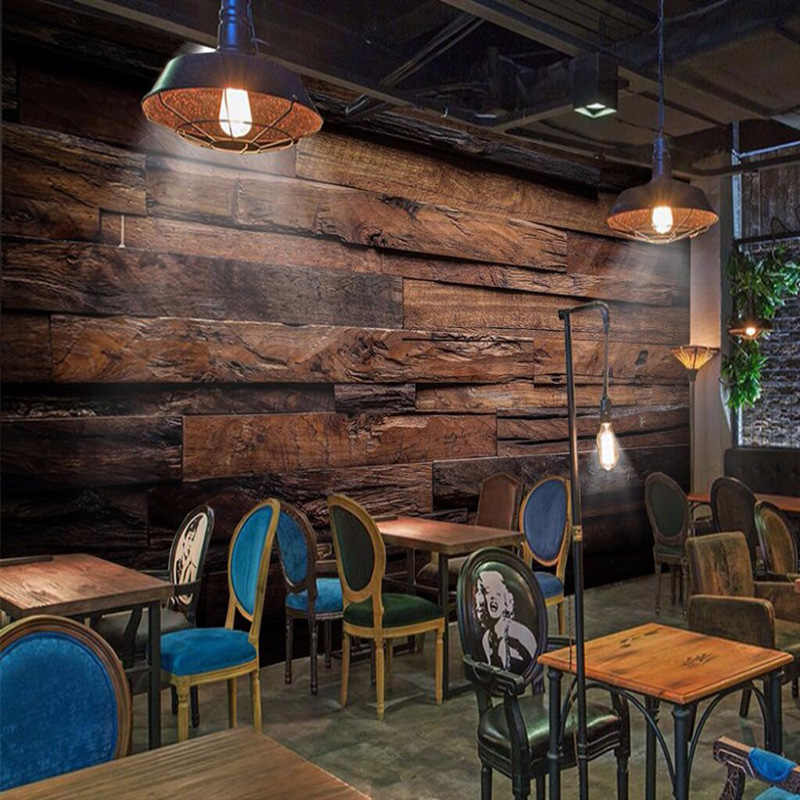 wood wallpaper for walls,restaurant,lighting,room,building,interior design