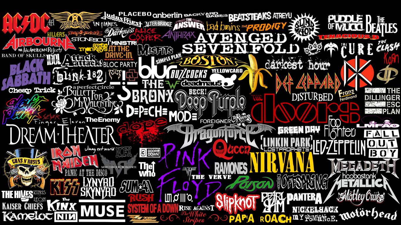 rock band wallpapers,font,text,graphic design,graphics,advertising