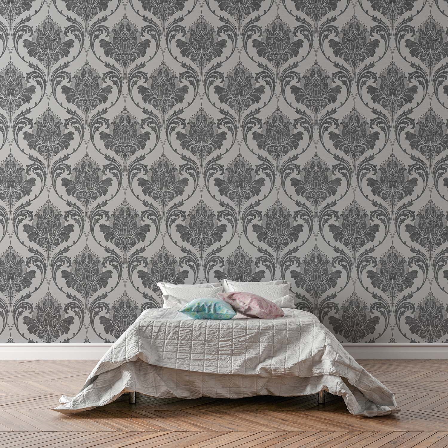 charcoal wallpaper,wall,wallpaper,furniture,pattern,bed sheet