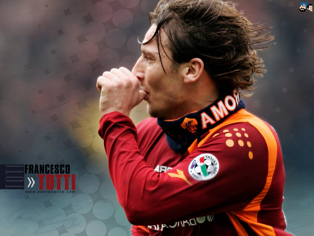 totti wallpaper,football player,gesture,soccer player