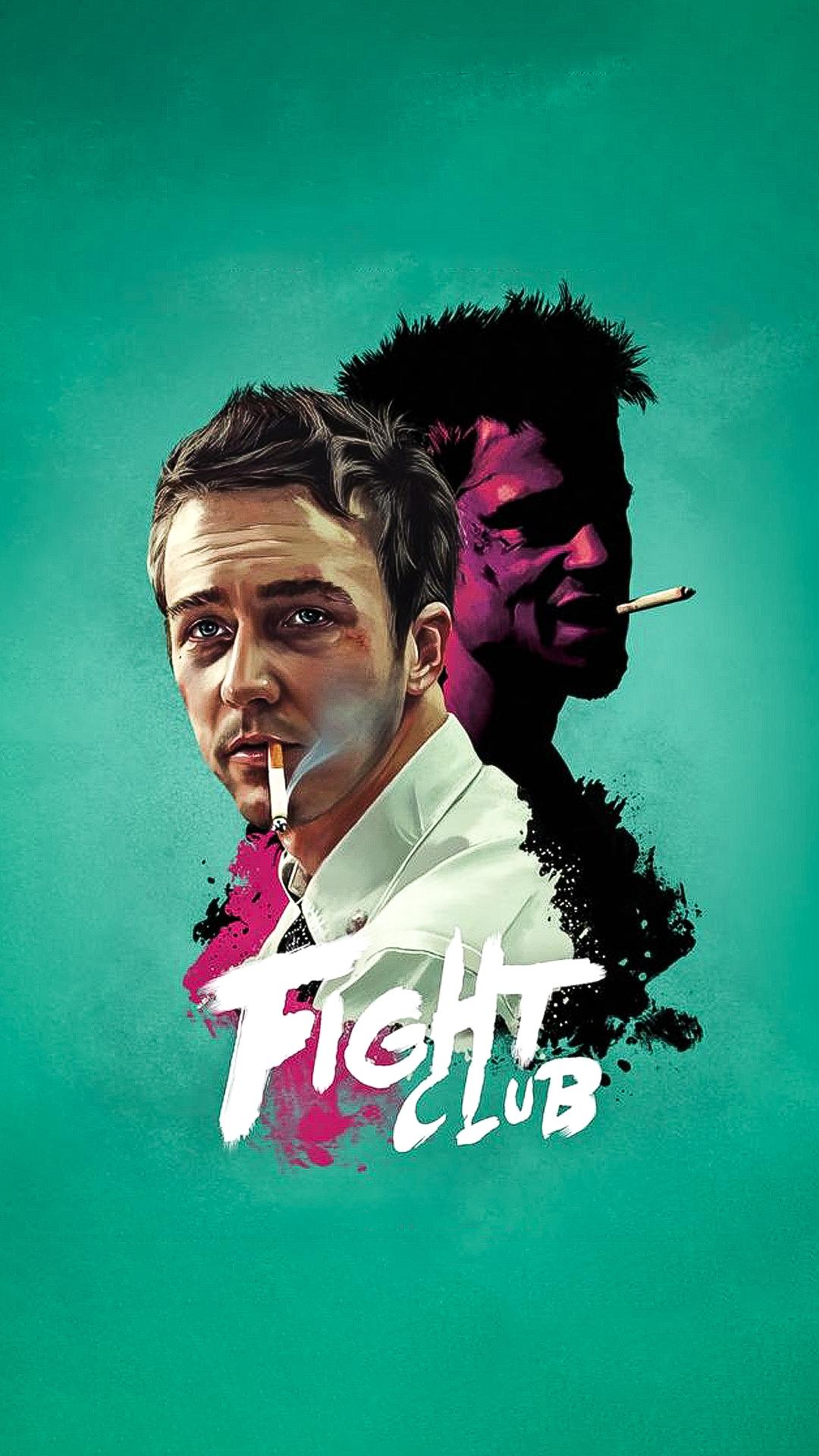 carta da parati del fight club,manifesto,copertina,film,freddo,disegno grafico