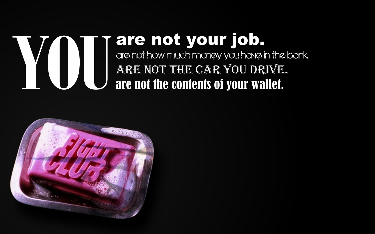 fight club wallpaper,product,text,pink,font,material property