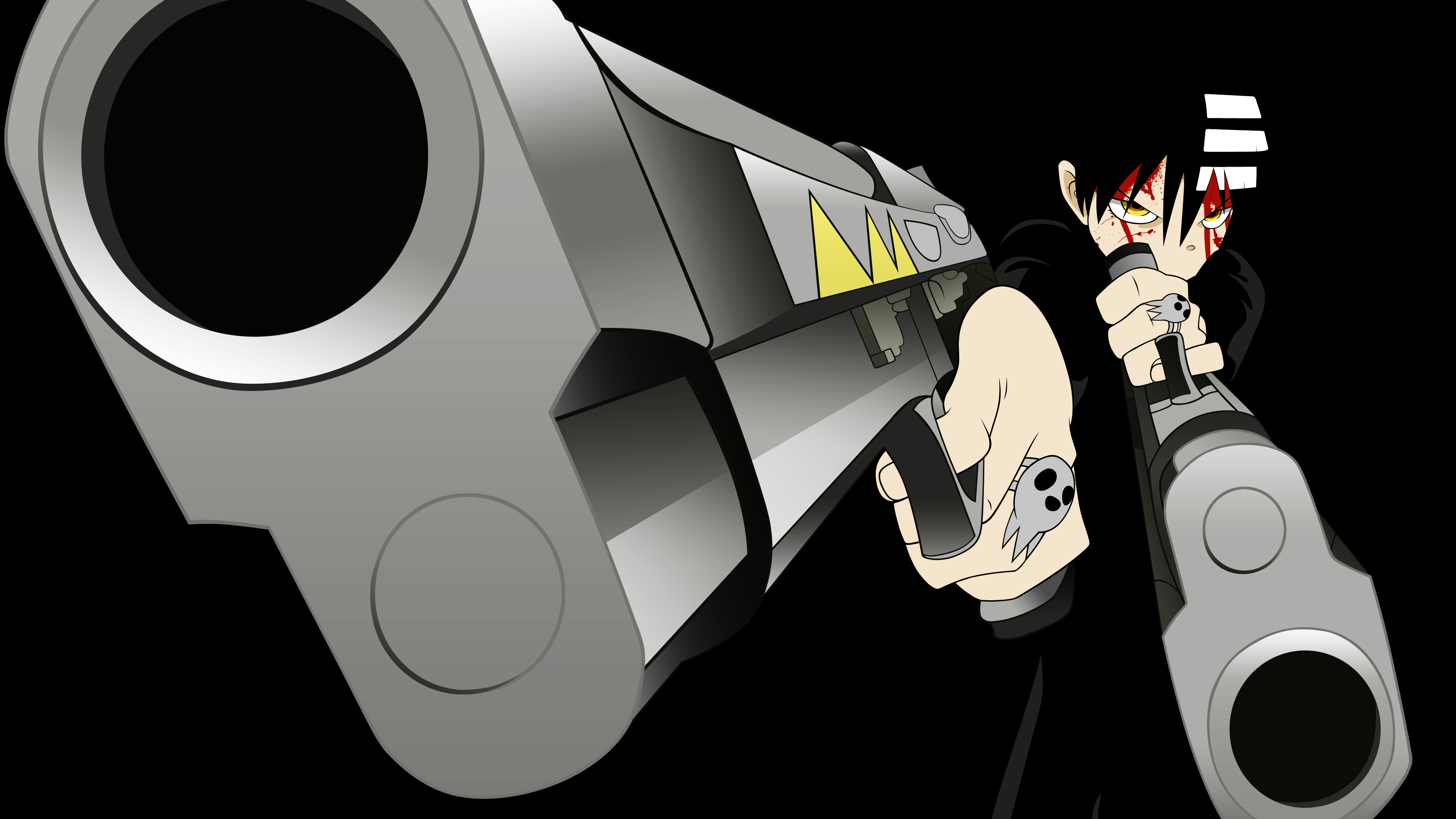 soul eater wallpaper,animation,3d modeling,design,space,technology