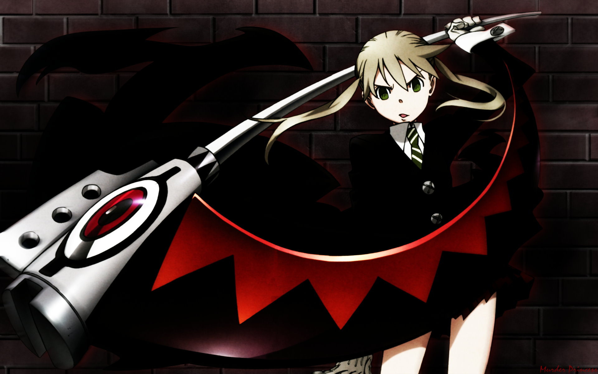 soul eater wallpaper,cartoon,anime,cg artwork,fictional character,illustration