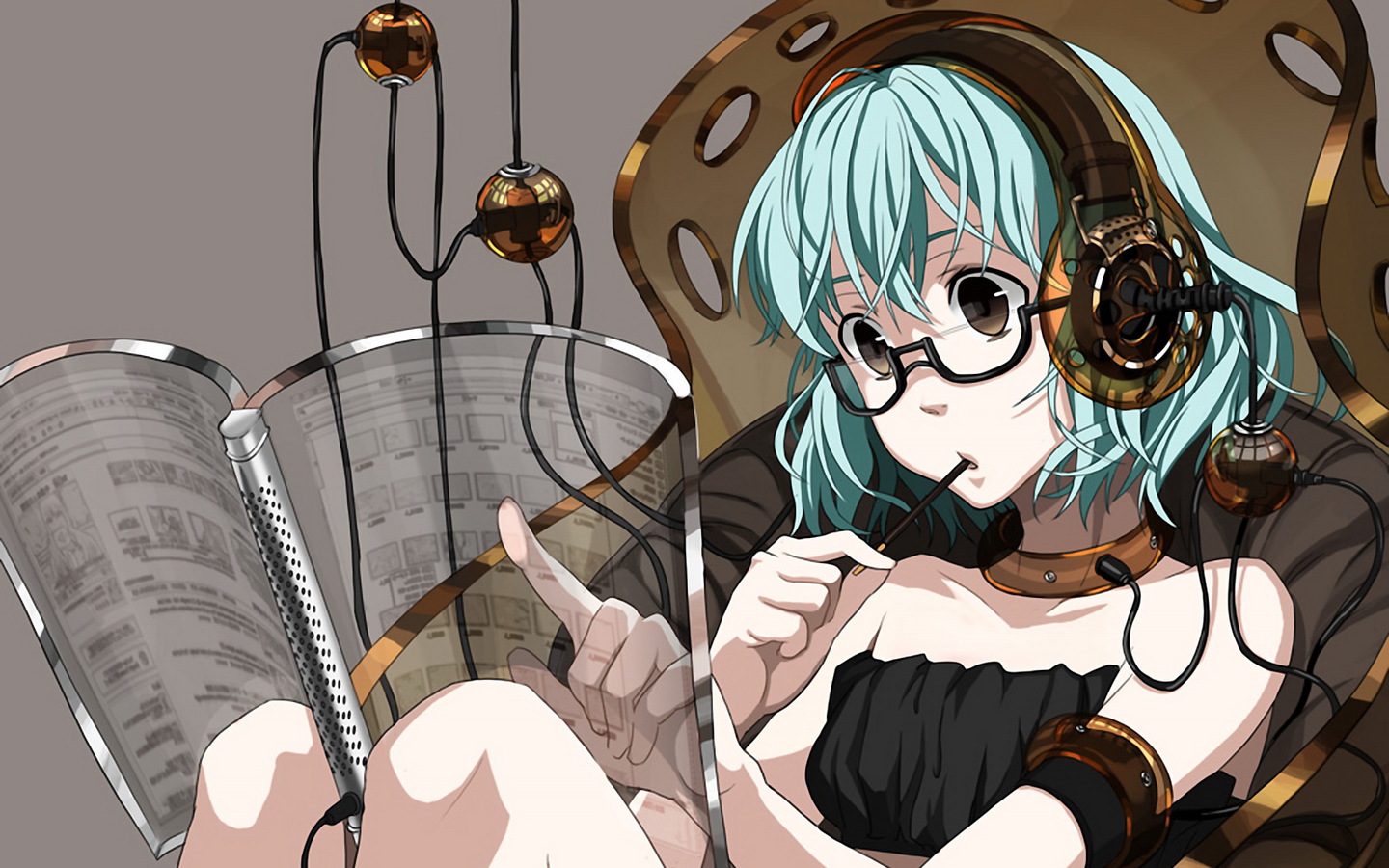 anime wallpapers and backgrounds,cartoon,anime,mouth,audio equipment,headphones