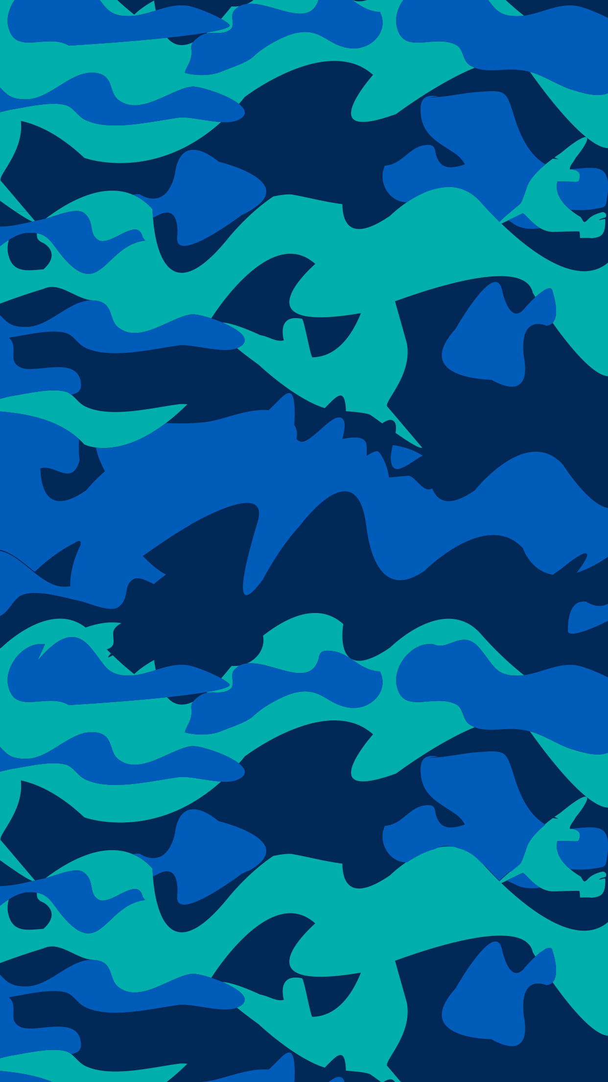 carta da parati squalo bape,blu,acqua,modello,blu cobalto,turchese